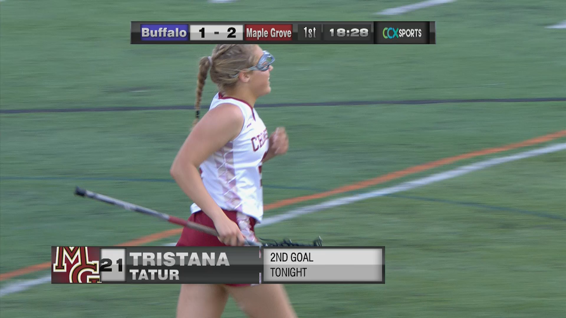 Buffalo vs Maple Grove Section 8 Girls Lacrosse Final