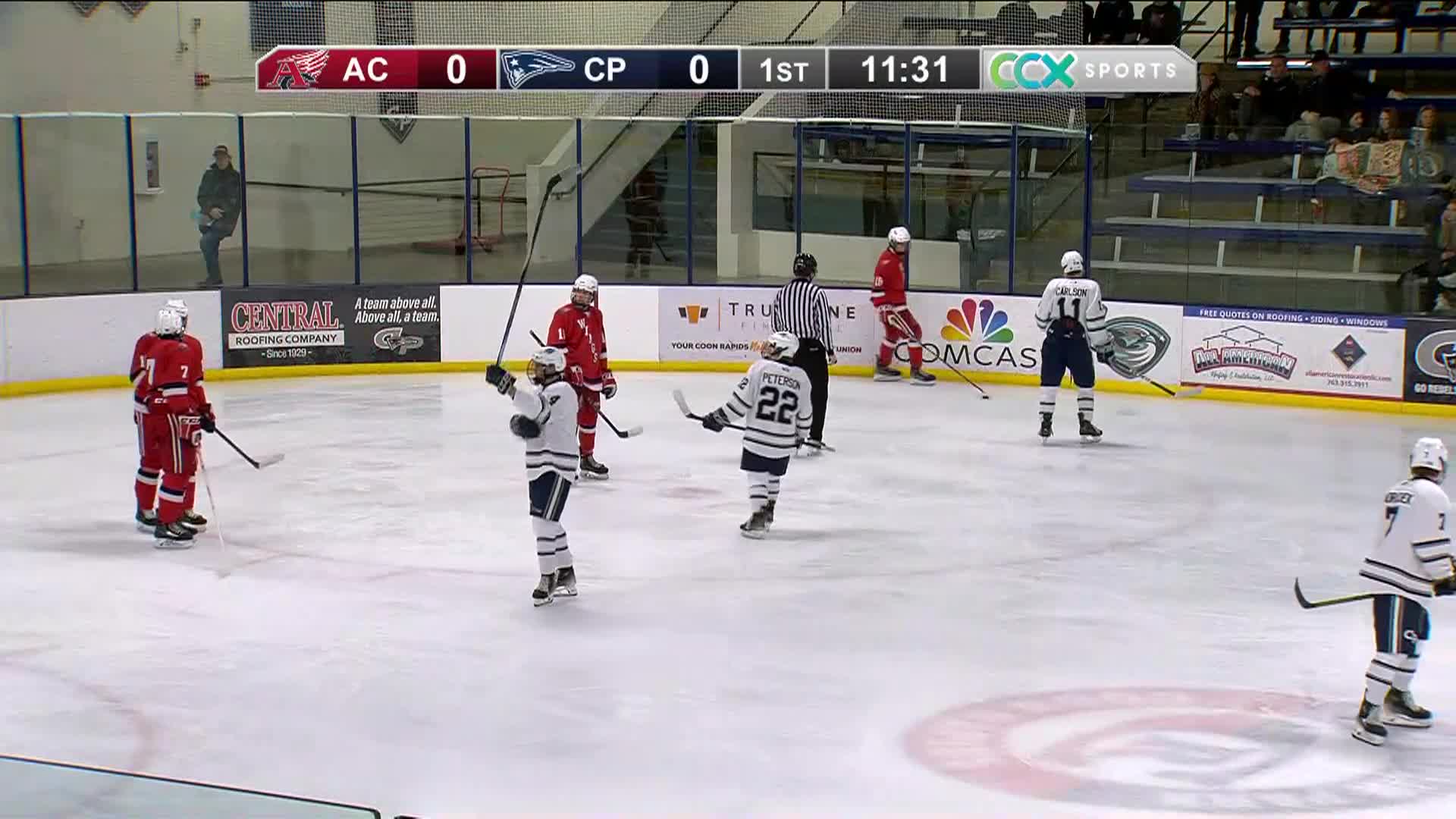 Armstrong/Cooper at Champlin Park Boys Hockey - 12/4/2025