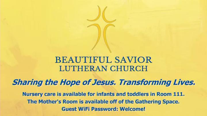 Thumbnail image for Beautiful Savior Worship Service: Easter Worship Start Where Hope Begins 4-5-26