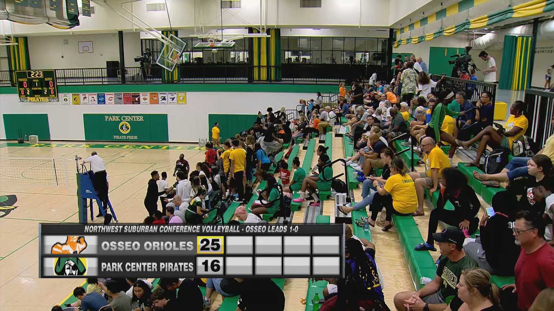 Osseo vs Park Center Volleyball