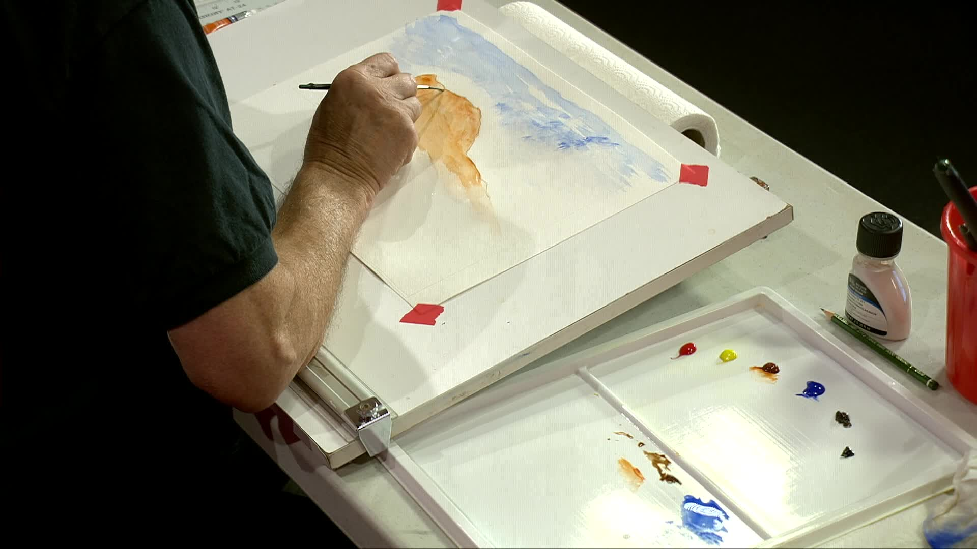 Thumbnail image for Painting with Dave 340: The Mountain in Watercolor (Part 1)