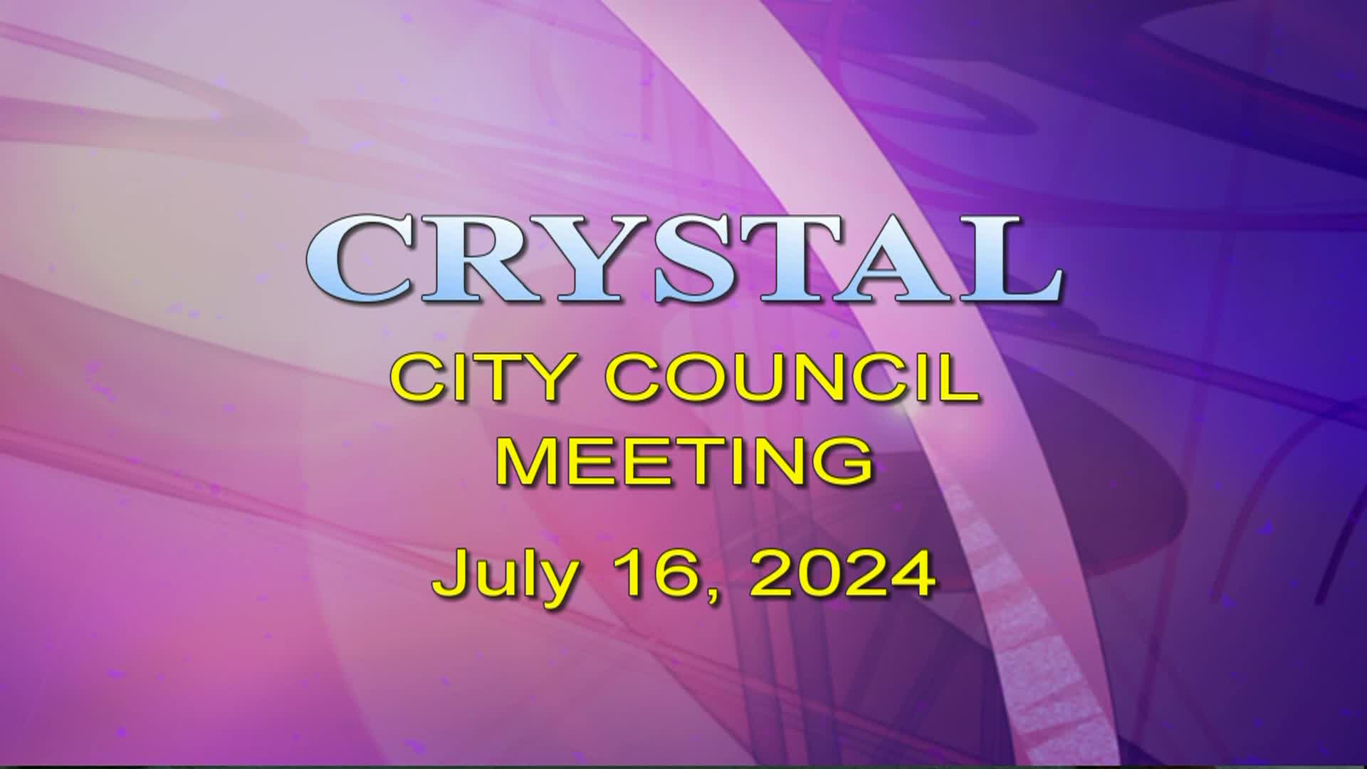 City Council 7/16/2024