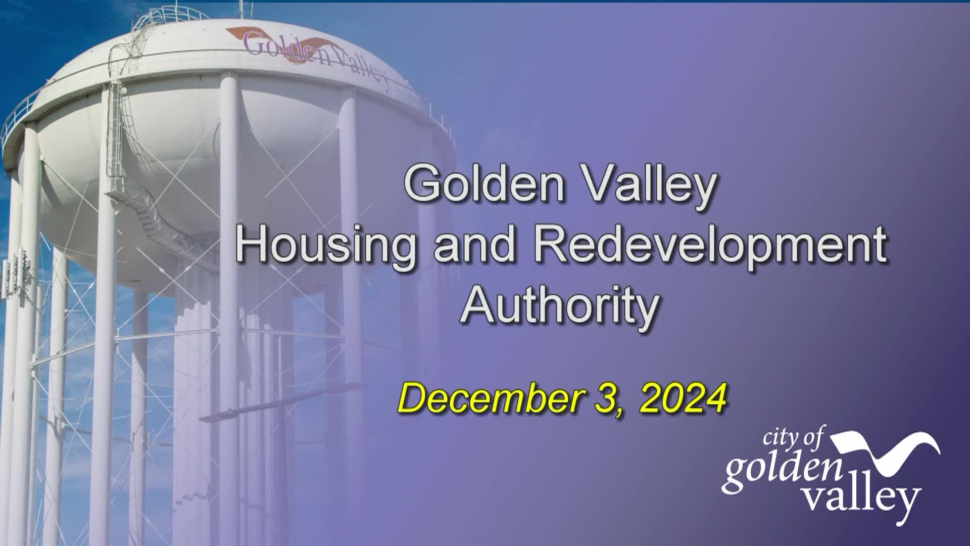 HRA and City Council 12/3/2024